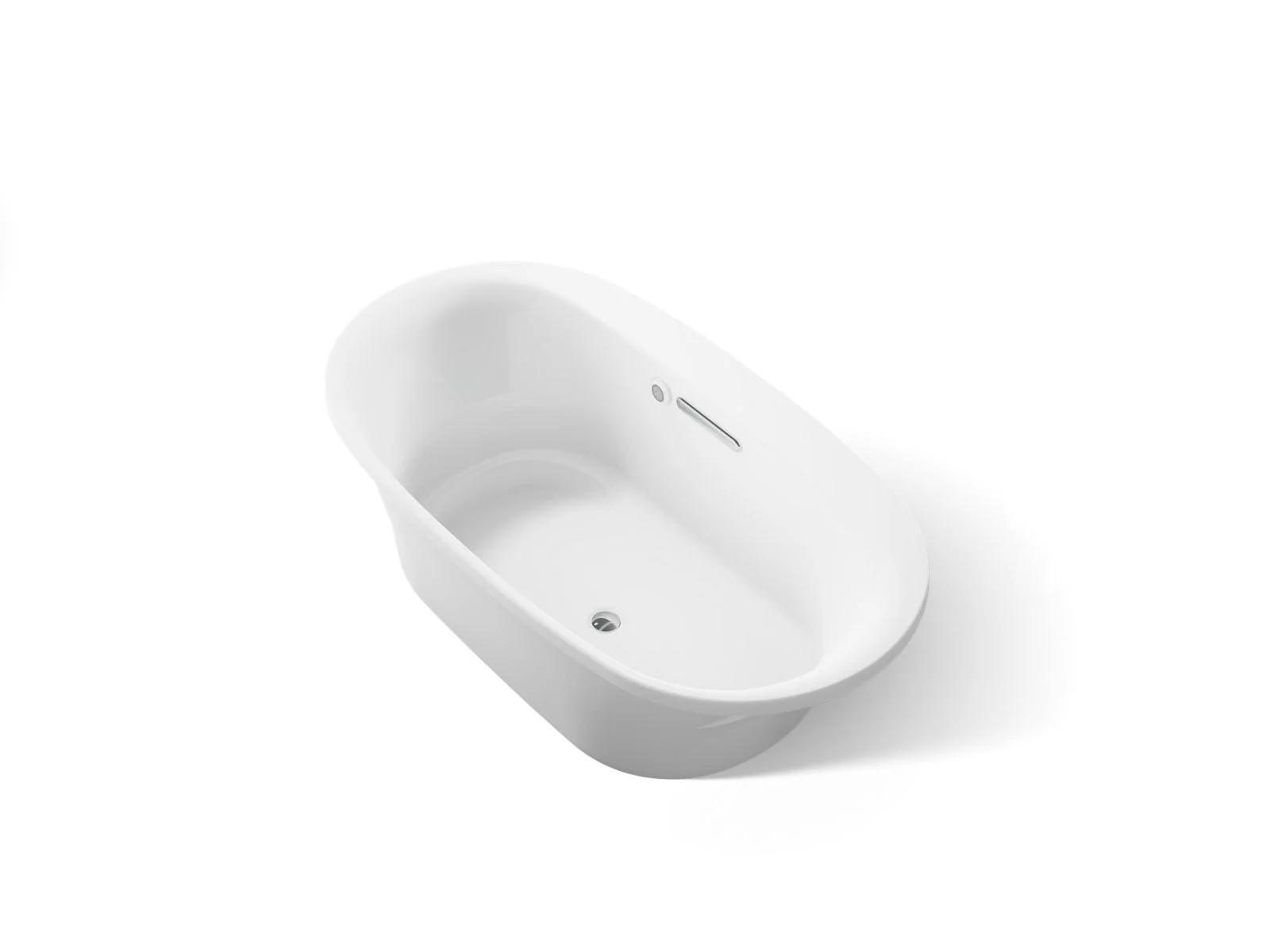 KOHLER K-5715-W1 Underscore 65-1/2" x 35-3/4" drop-in bath with Bask heated surface - Image 17