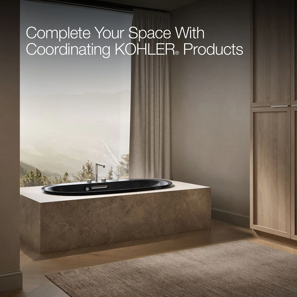 KOHLER K-5715-W1 Underscore 65-1/2" x 35-3/4" drop-in bath with Bask heated surface - Image 26