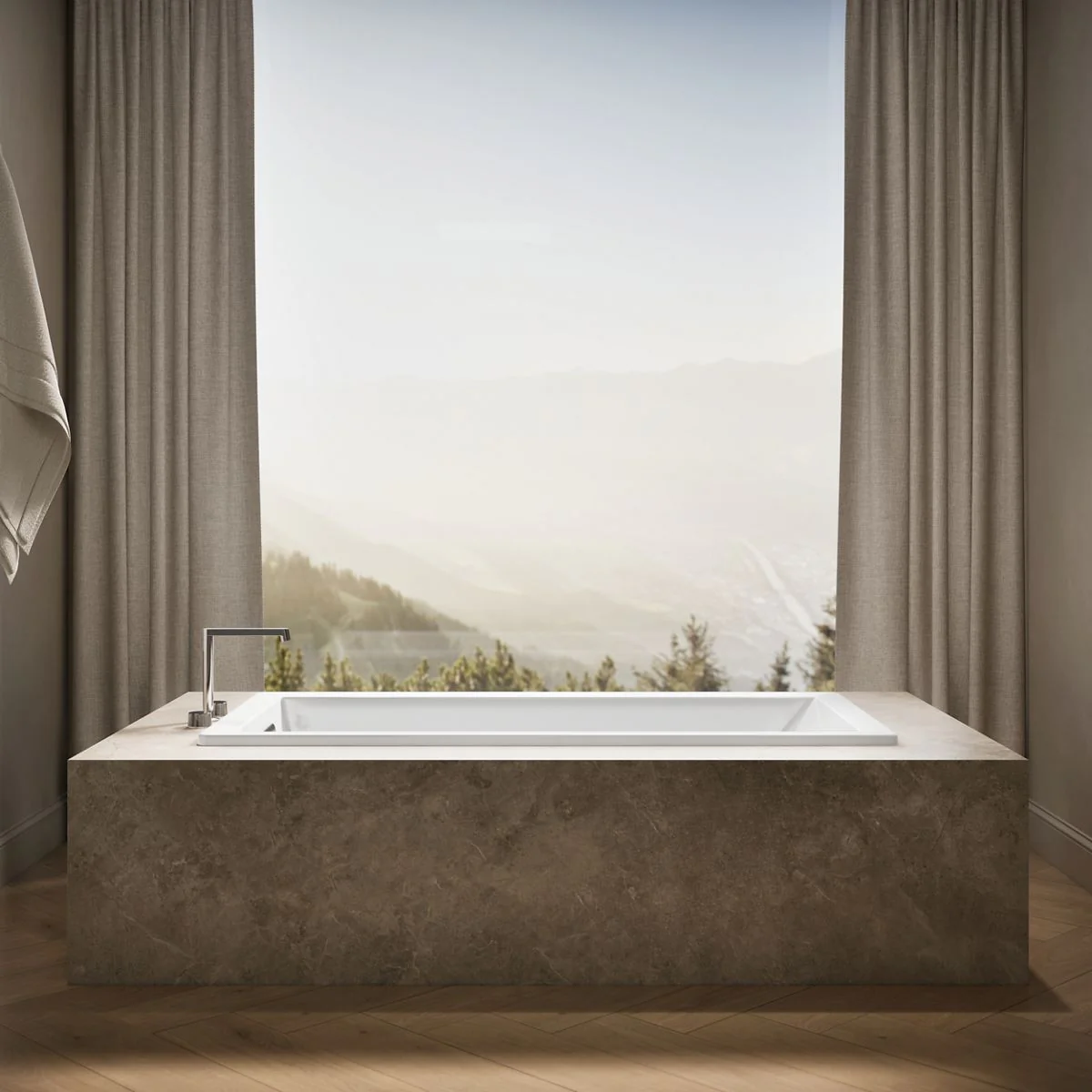 KOHLER K-1821 Underscore 66" x 32" drop-in bath - Image 19