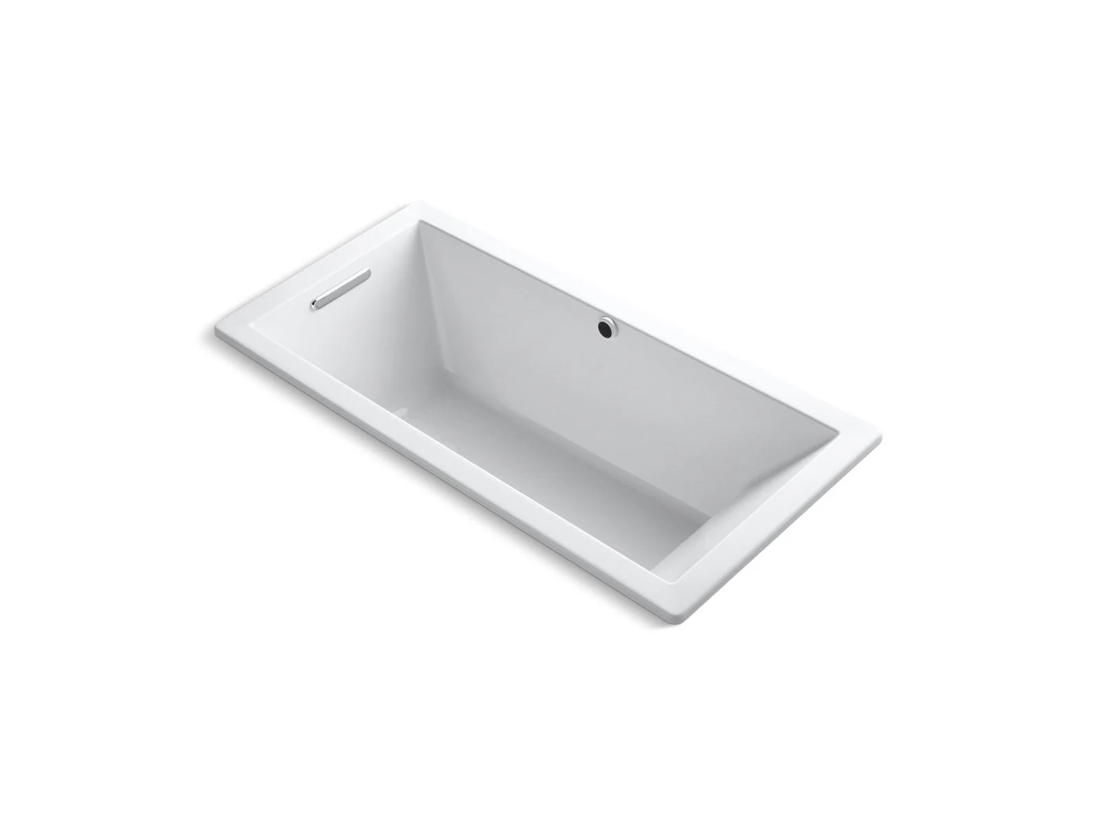 KOHLER K-1821-W1 Underscore 66" x 32" drop-in bath with Bask heated surface