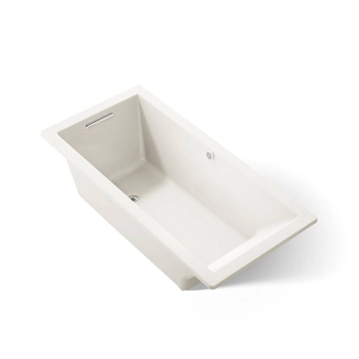 KOHLER K-1821-W1 Underscore 66" x 32" drop-in bath with Bask heated surface - Image 11