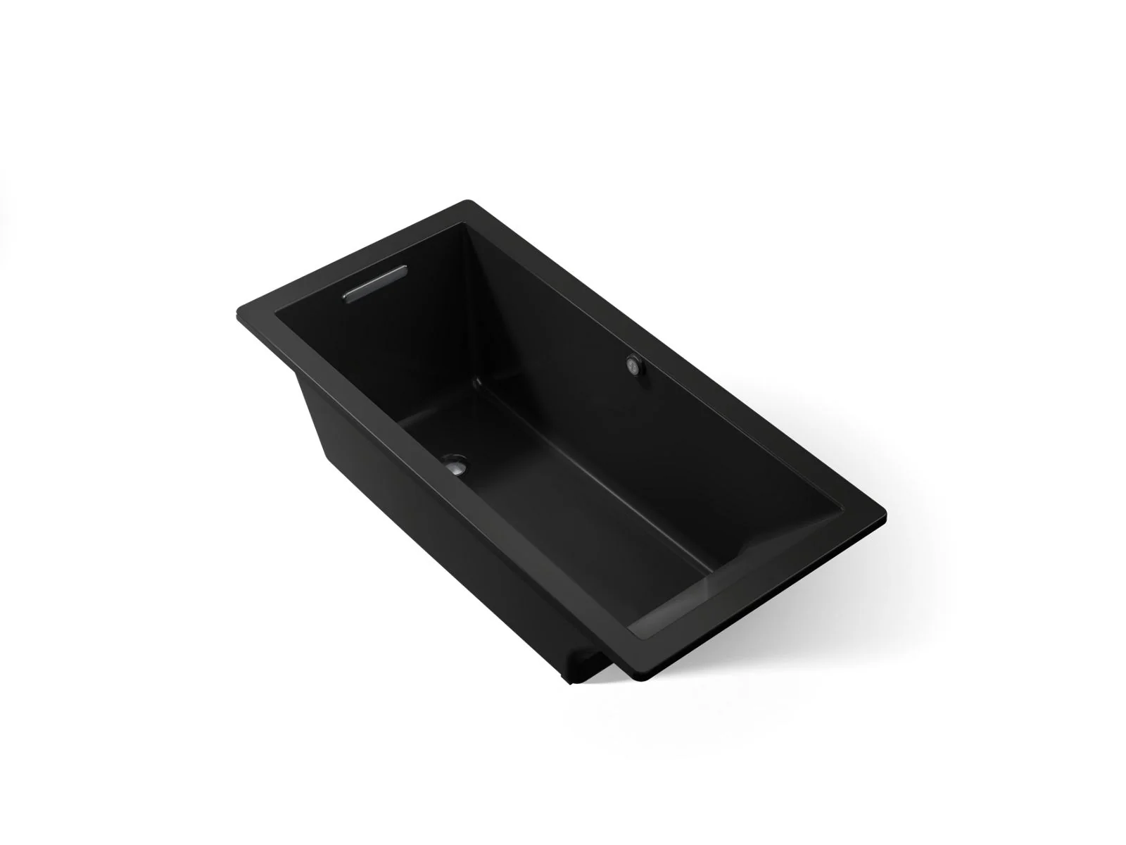 KOHLER K-1821-W1 Underscore 66" x 32" drop-in bath with Bask heated surface - Image 12