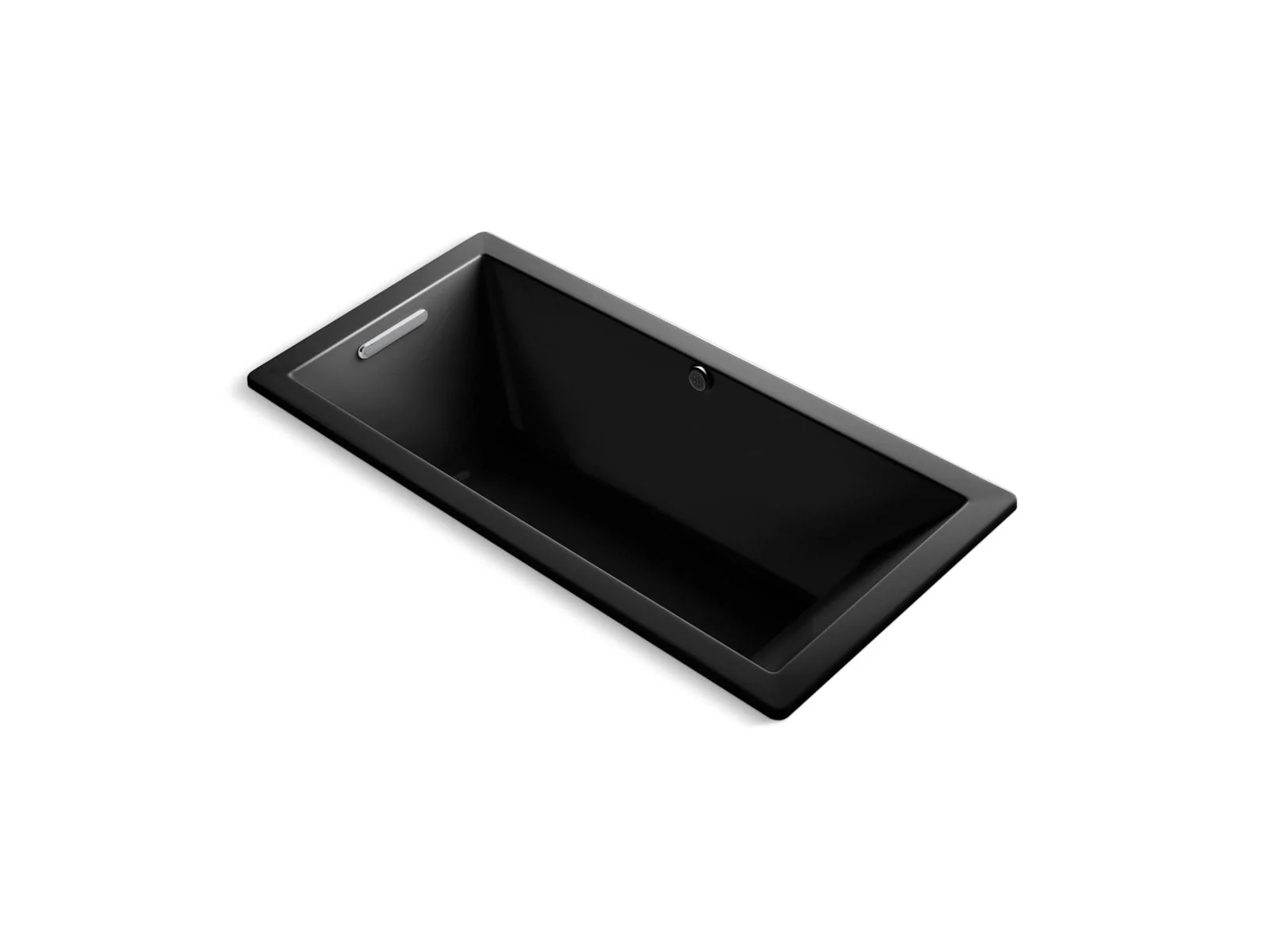KOHLER K-1821-W1 Underscore 66" x 32" drop-in bath with Bask heated surface - Image 3