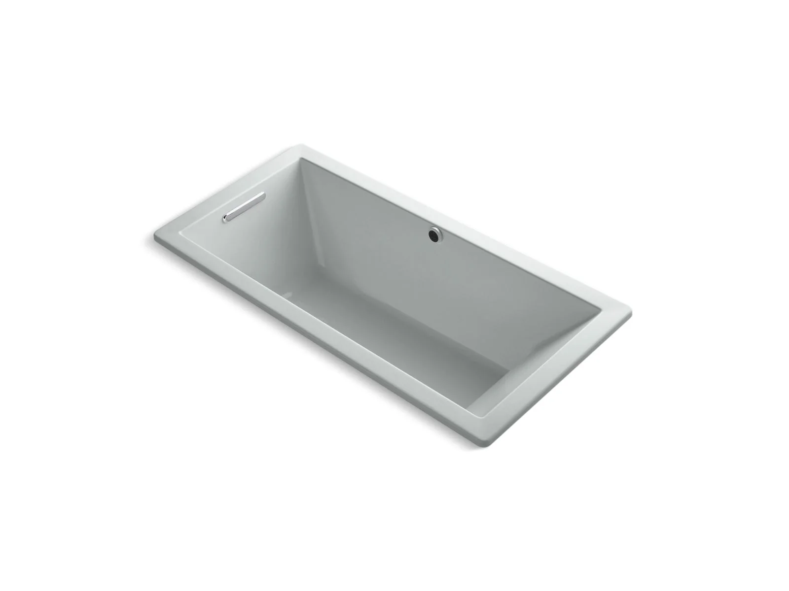 KOHLER K-1821-W1 Underscore 66" x 32" drop-in bath with Bask heated surface - Image 4