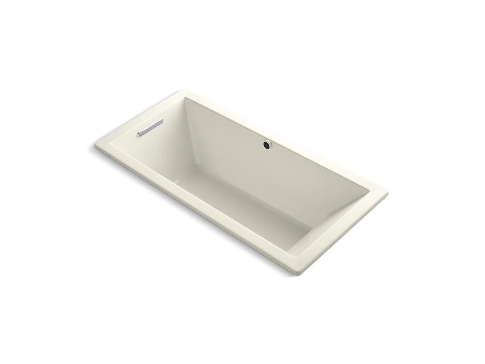 KOHLER K-1821-W1 Underscore 66" x 32" drop-in bath with Bask heated surface - Image 5
