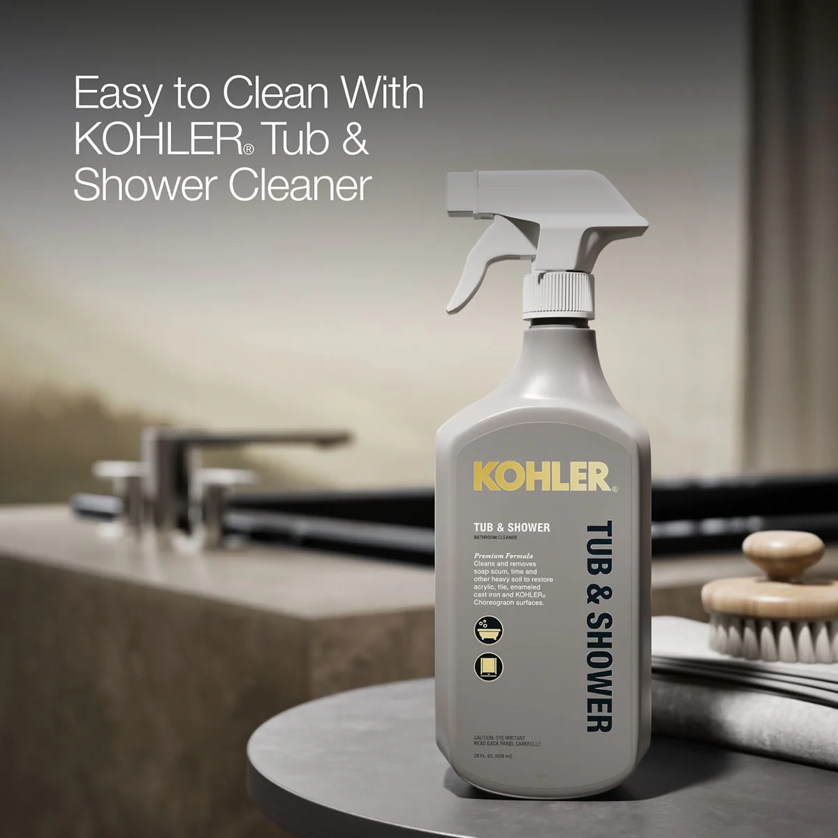 KOHLER K-1136-W1 Underscore 66" x 36" drop-in bath with Bask heated surface - Image 10