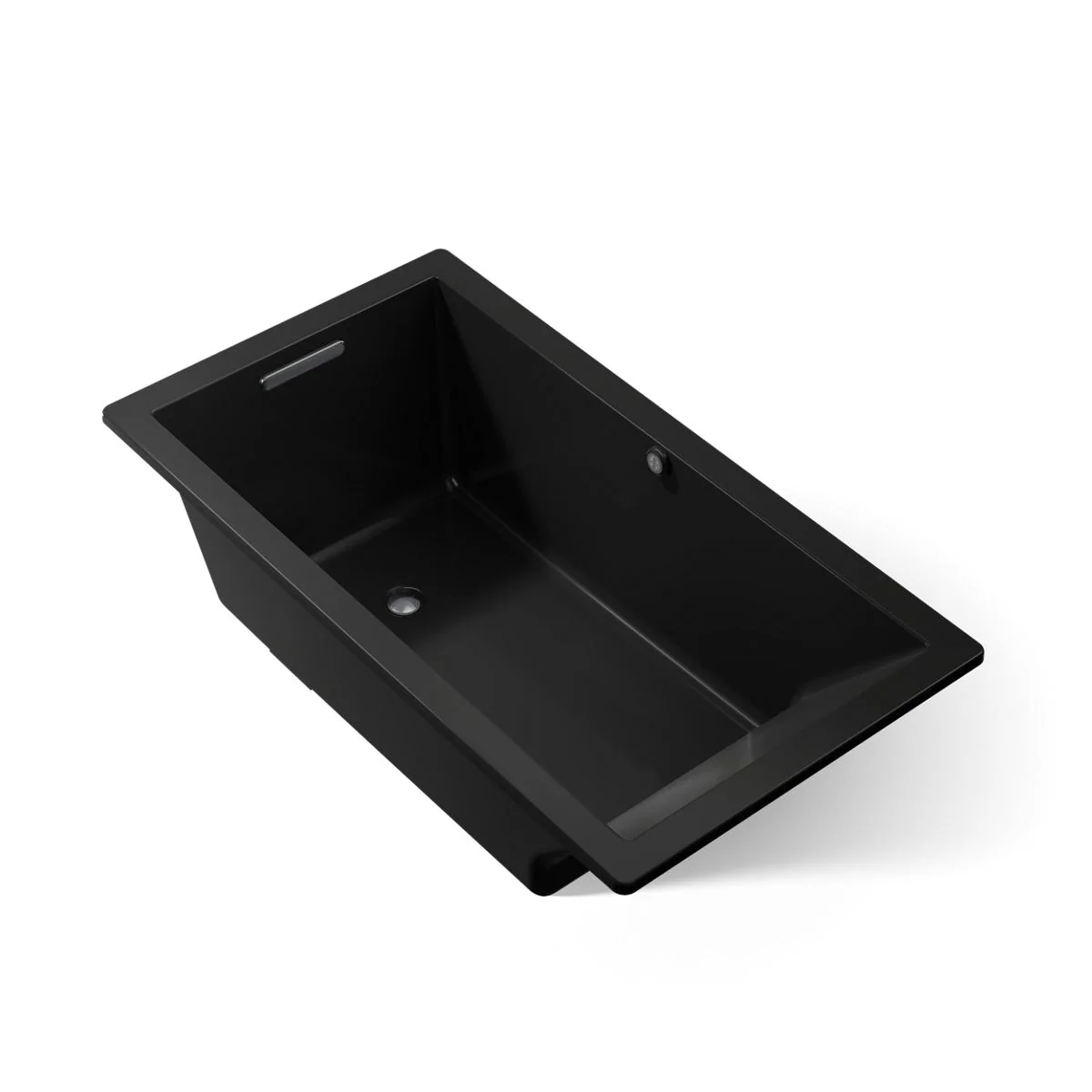 KOHLER K-1136-W1 Underscore 66" x 36" drop-in bath with Bask heated surface - Image 11