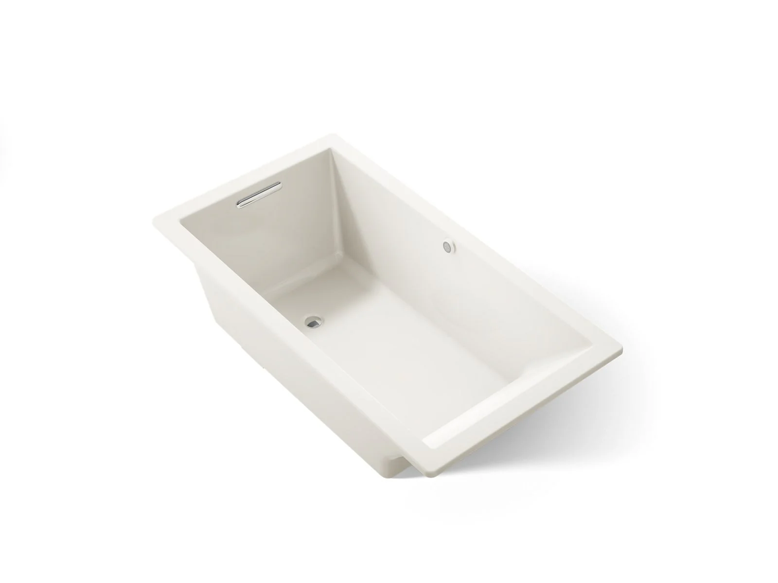 KOHLER K-1136-W1 Underscore 66" x 36" drop-in bath with Bask heated surface - Image 12