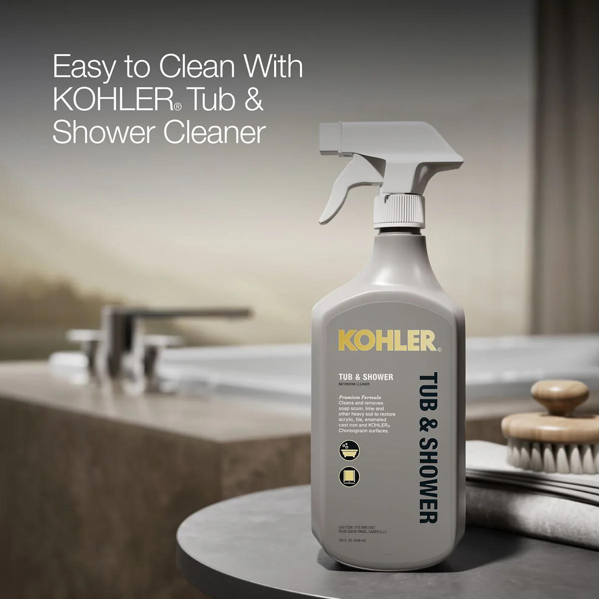KOHLER K-1136-W1 Underscore 66" x 36" drop-in bath with Bask heated surface - Image 20