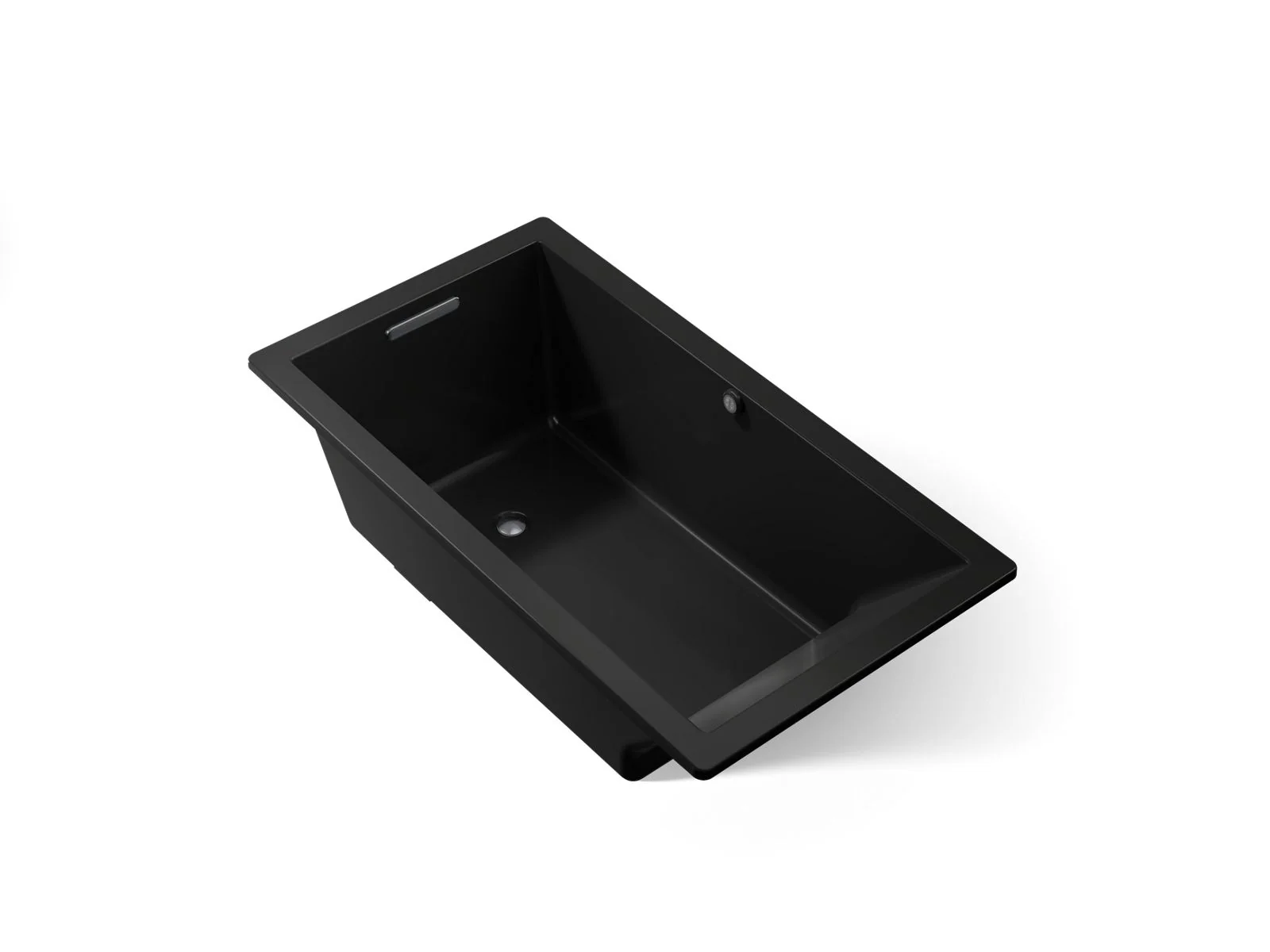 KOHLER K-1136-W1 Underscore 66" x 36" drop-in bath with Bask heated surface - Image 7