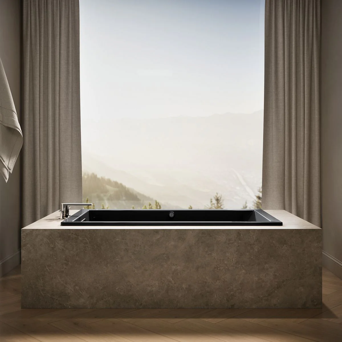 KOHLER K-1136-W1 Underscore 66" x 36" drop-in bath with Bask heated surface - Image 9