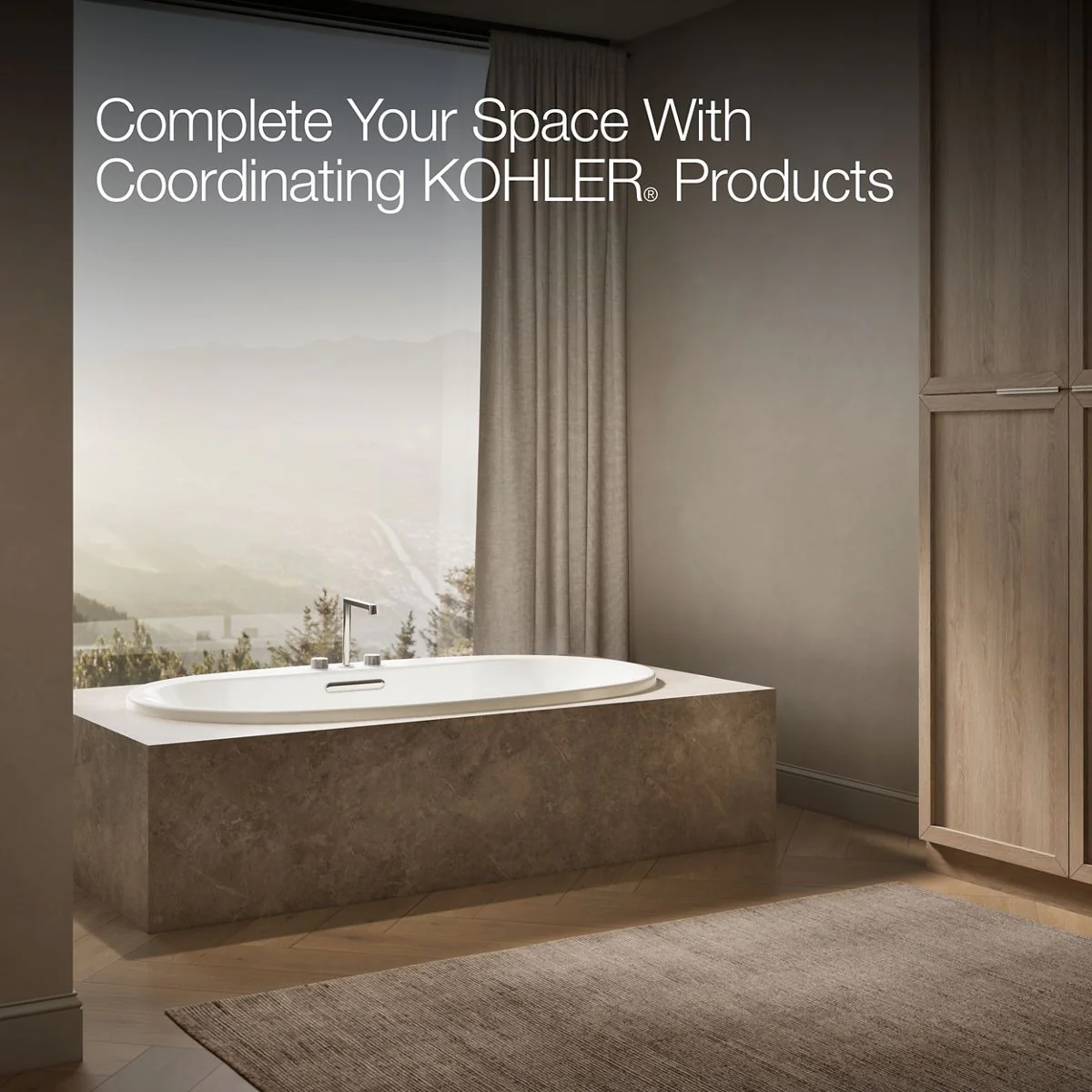 KOHLER K-5717 Underscore 71-1/2" x 41-1/2" drop-in bath - Image 16