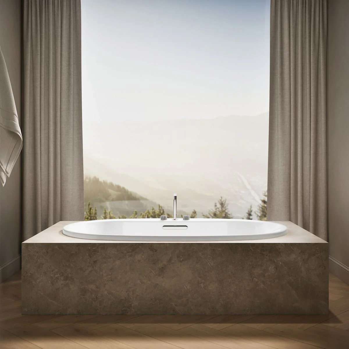 KOHLER K-5717 Underscore 71-1/2" x 41-1/2" drop-in bath - Image 19