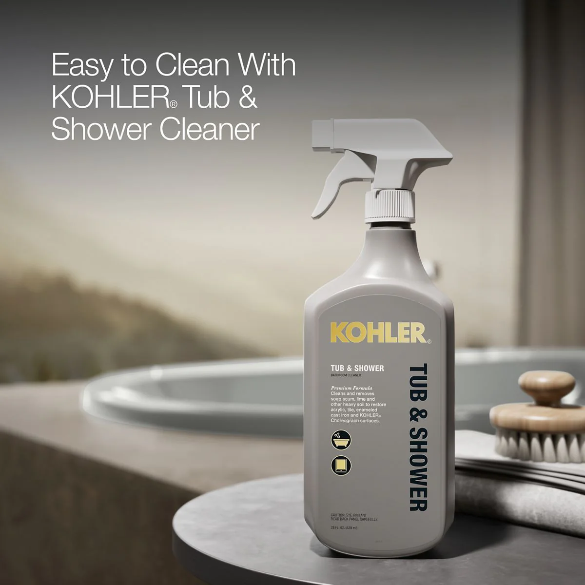KOHLER K-5717-W1 Underscore 71-1/2" x 41-1/2" drop-in bath with Bask heated surface - Image 11
