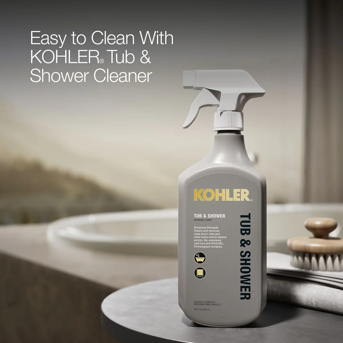 KOHLER K-5717-W1 Underscore 71-1/2" x 41-1/2" drop-in bath with Bask heated surface - Image 16