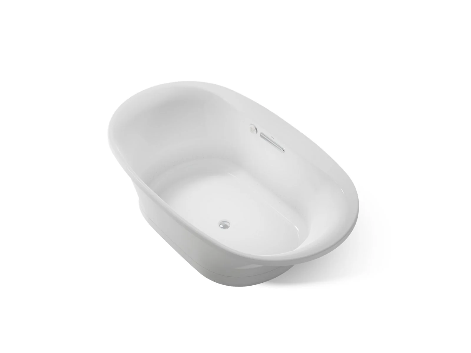 KOHLER K-5718-GHW Underscore 71-1/2" x 41-1/2" drop-in Heated BubbleMassage air bath with Bask heated surface - Image 17