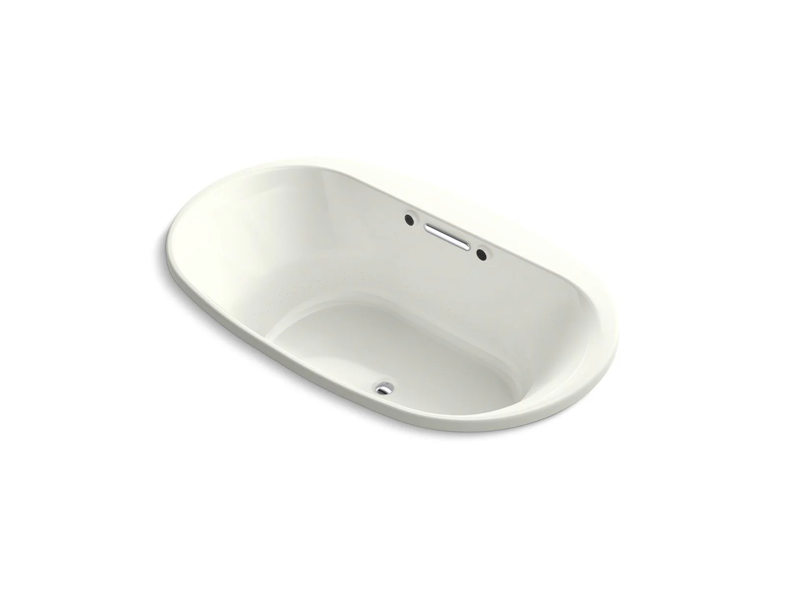 KOHLER K-5718-GHW Underscore 71-1/2" x 41-1/2" drop-in Heated BubbleMassage air bath with Bask heated surface - Image 6