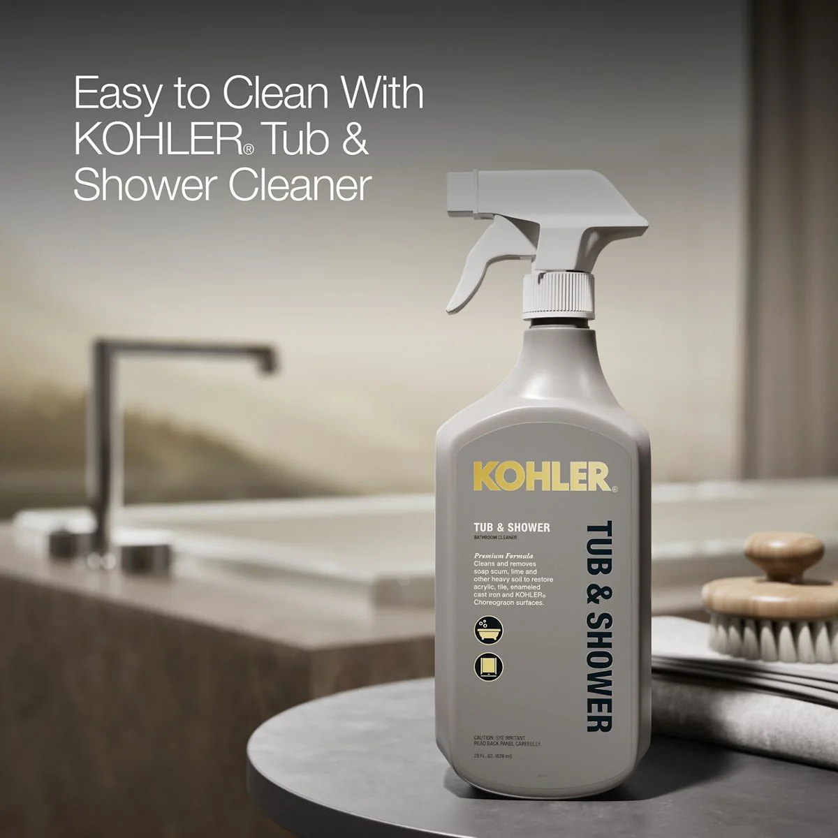 KOHLER K-1834-W1 Underscore 72" x 36" drop-in bath with Bask heated surface - Image 10