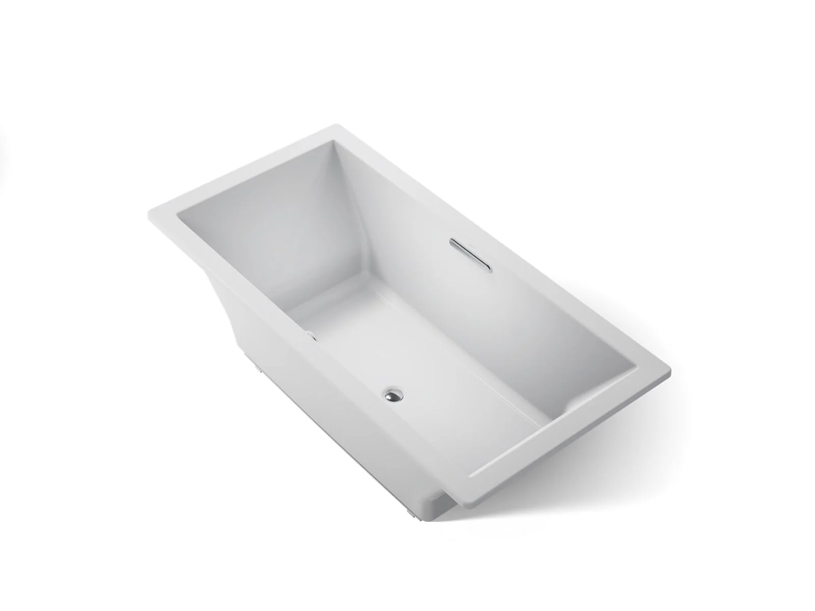 KOHLER K-1834-W1 Underscore 72" x 36" drop-in bath with Bask heated surface - Image 12