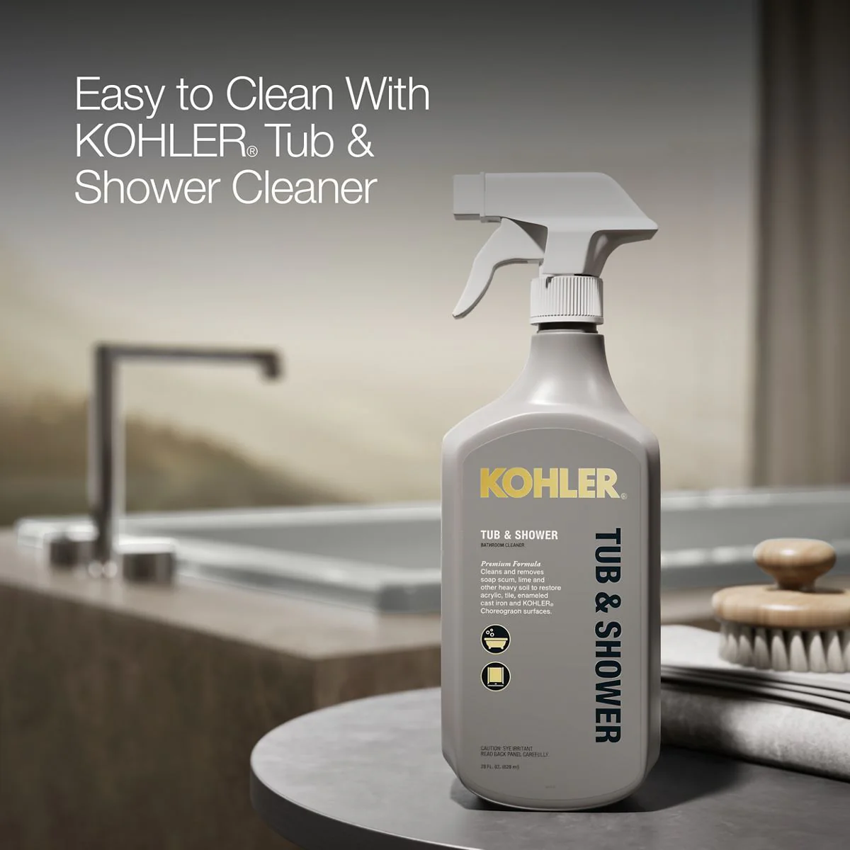 KOHLER K-1834-W1 Underscore 72" x 36" drop-in bath with Bask heated surface - Image 15