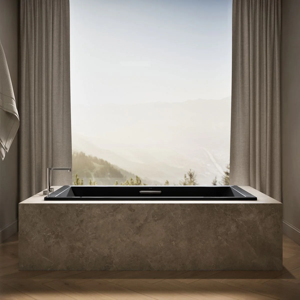 KOHLER K-1834-W1 Underscore 72" x 36" drop-in bath with Bask heated surface - Image 19
