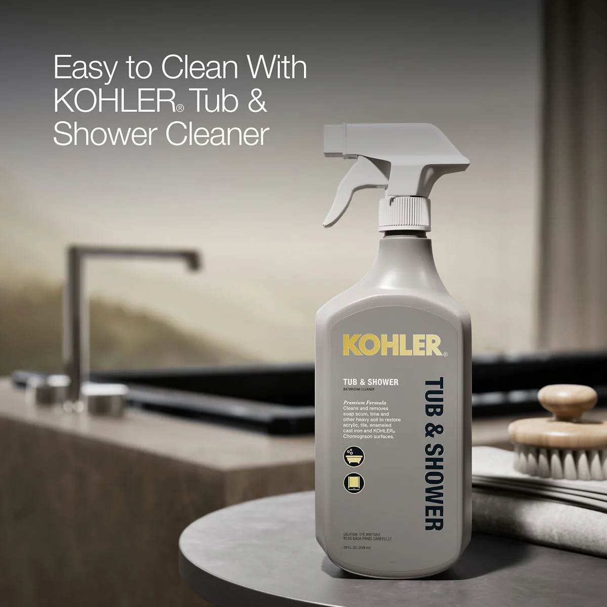 KOHLER K-1834-W1 Underscore 72" x 36" drop-in bath with Bask heated surface - Image 20