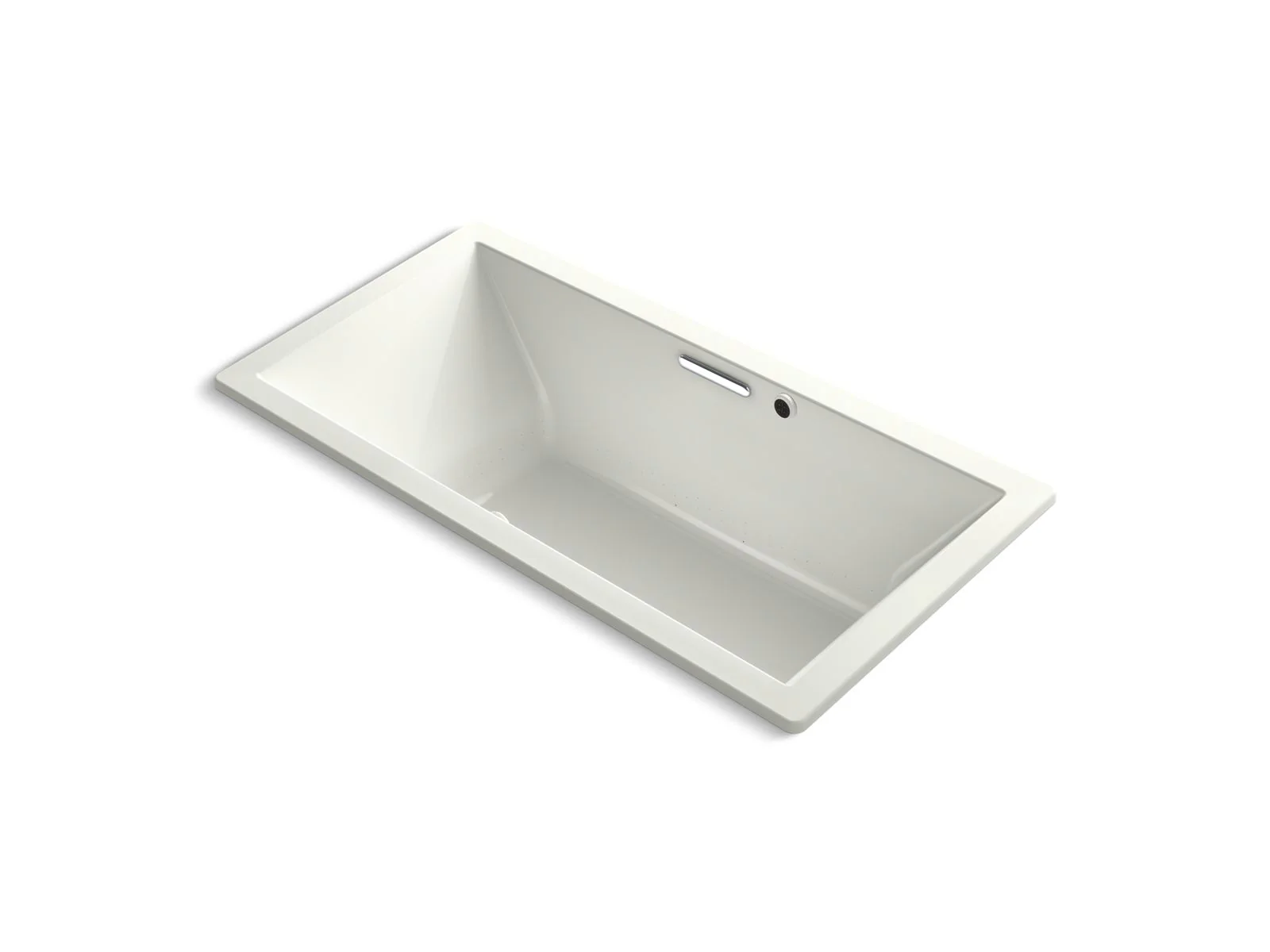 KOHLER K-1835-GHW Underscore 72" x 36" drop-in Heated BubbleMassage air bath with Bask heated surface - Image 6