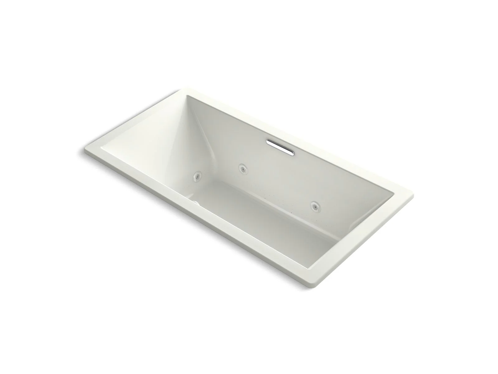 KOHLER K-1835-JH Underscore 72" x 36" drop-in heated whirlpool bath - Image 5