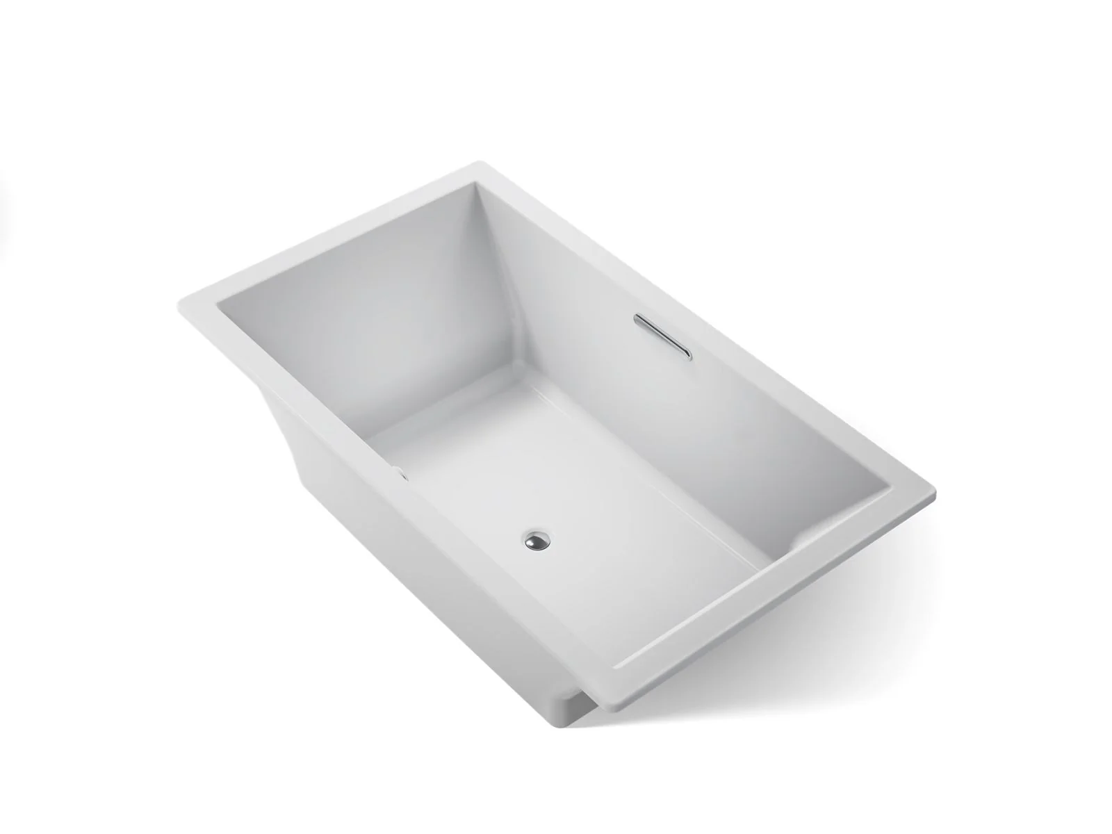 KOHLER K-1137-W1 Underscore 72" x 42" drop-in bath with Bask heated surface - Image 12