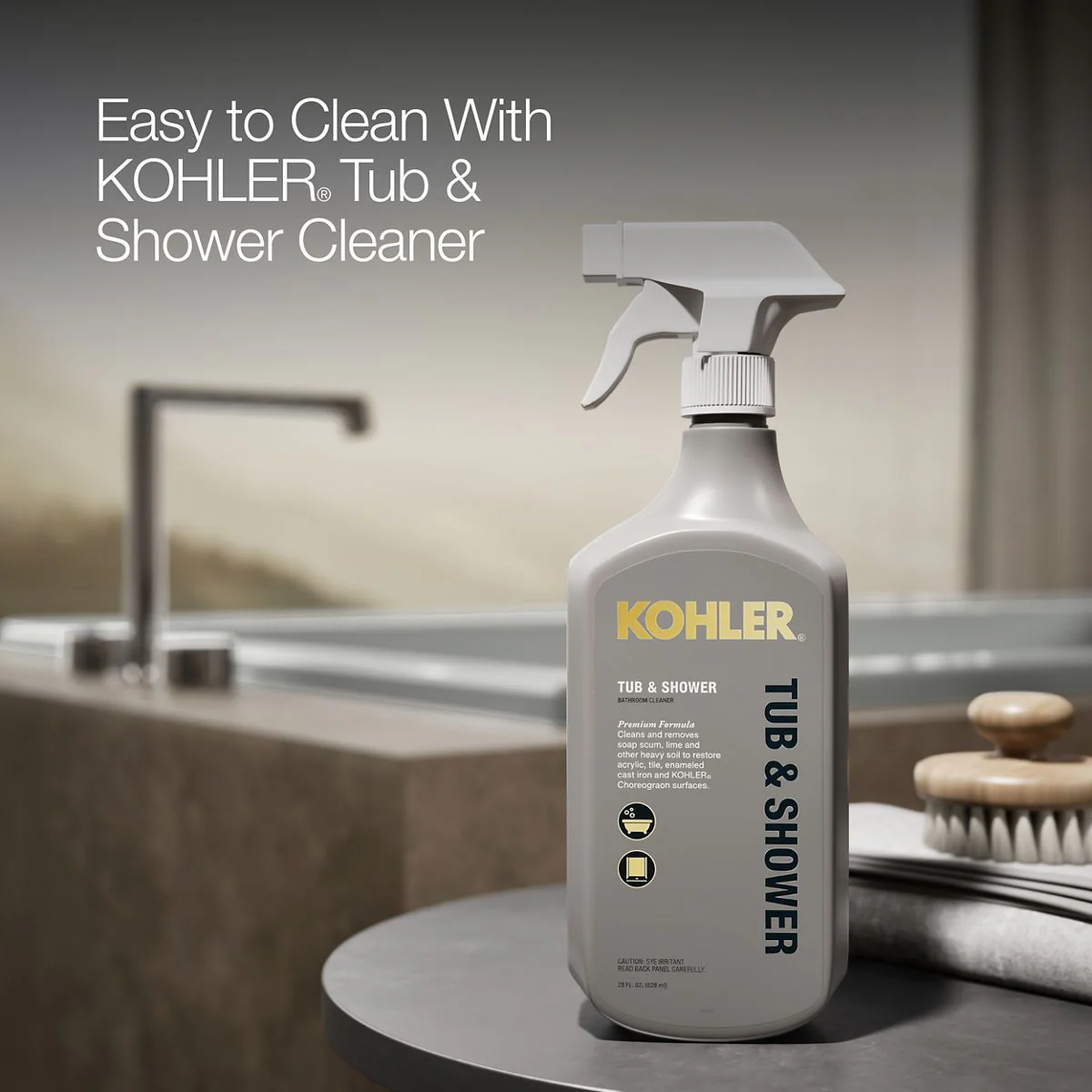 KOHLER K-1137-W1 Underscore 72" x 42" drop-in bath with Bask heated surface - Image 15