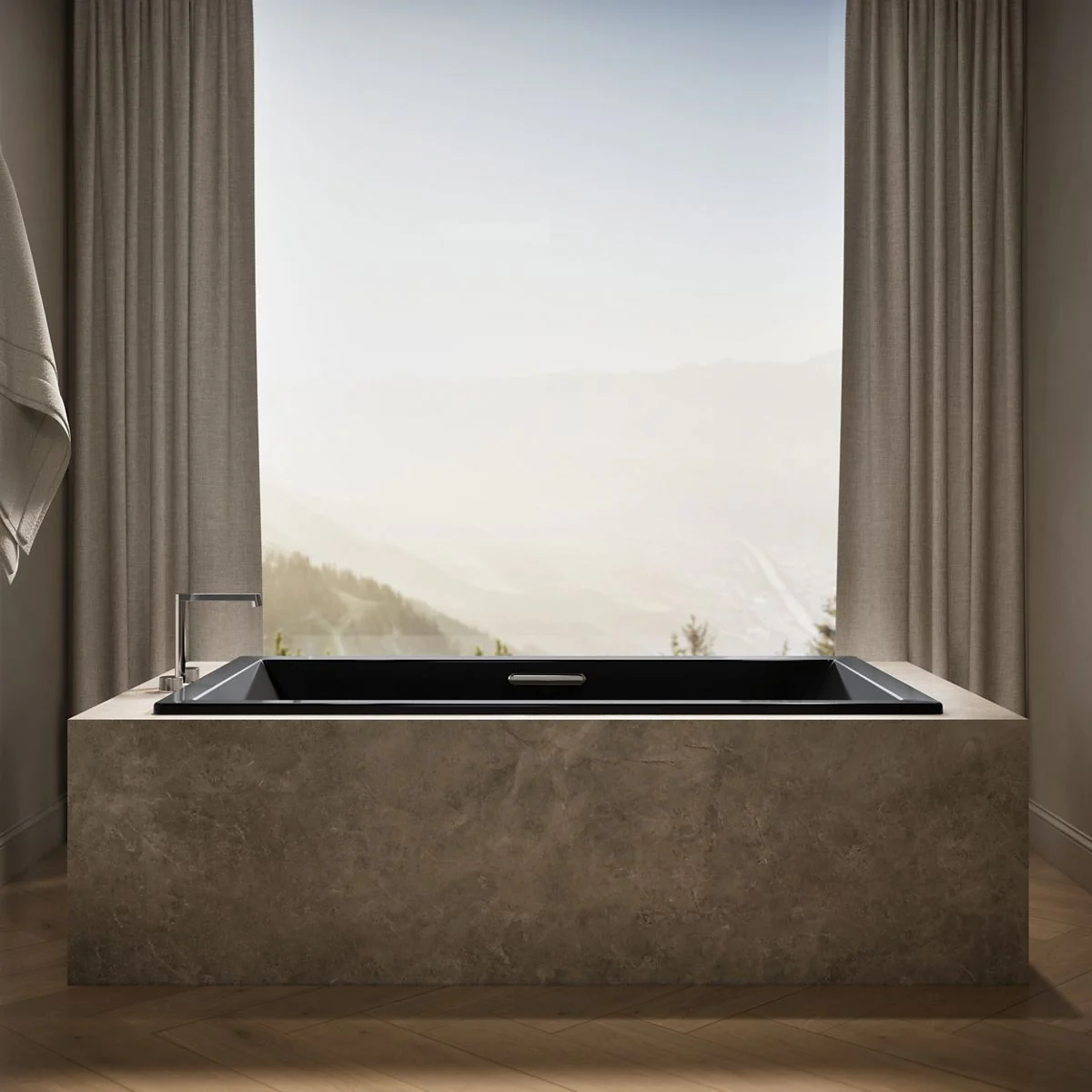 KOHLER K-1137-W1 Underscore 72" x 42" drop-in bath with Bask heated surface - Image 19