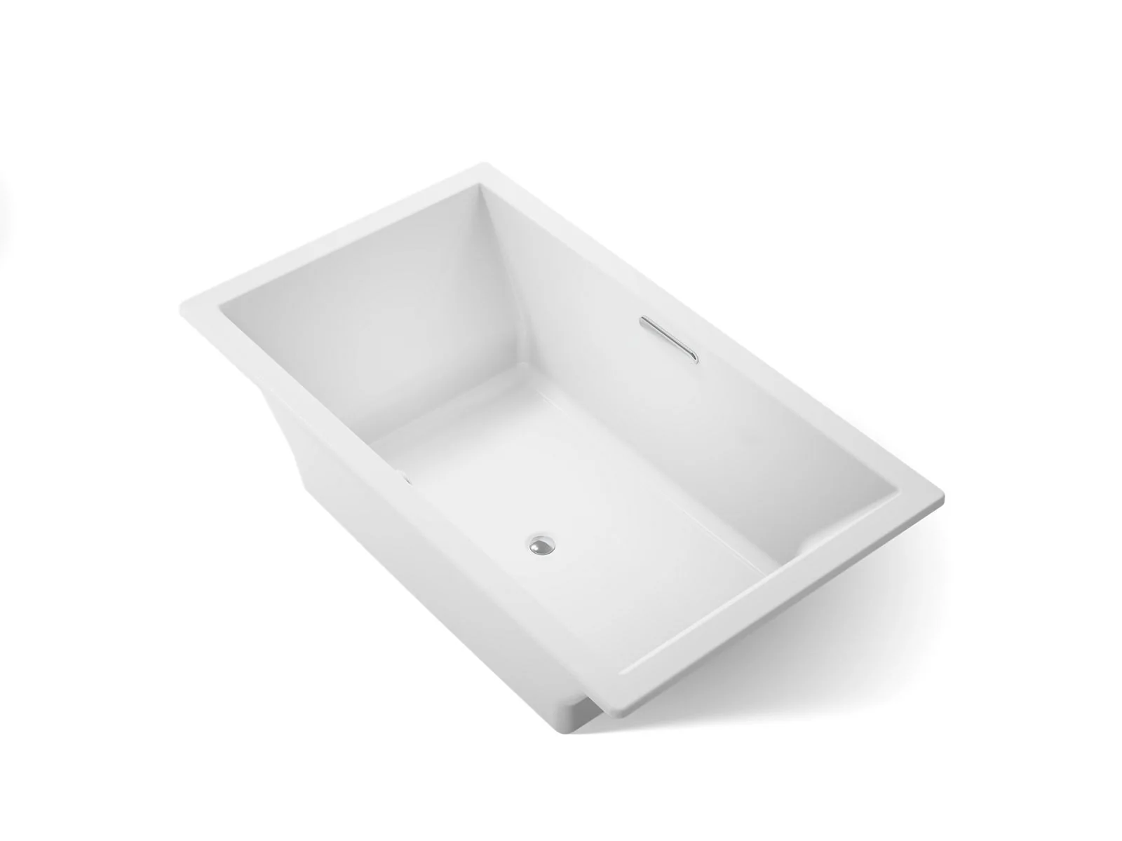 KOHLER K-1137-W1 Underscore 72" x 42" drop-in bath with Bask heated surface - Image 22