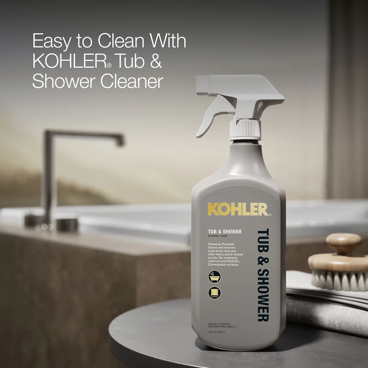 KOHLER K-1137-W1 Underscore 72" x 42" drop-in bath with Bask heated surface - Image 25
