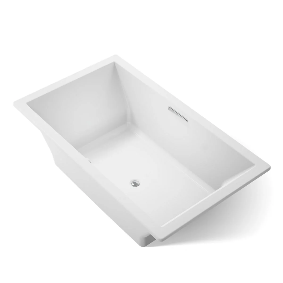 KOHLER K-1137-W1 Underscore 72" x 42" drop-in bath with Bask heated surface - Image 26