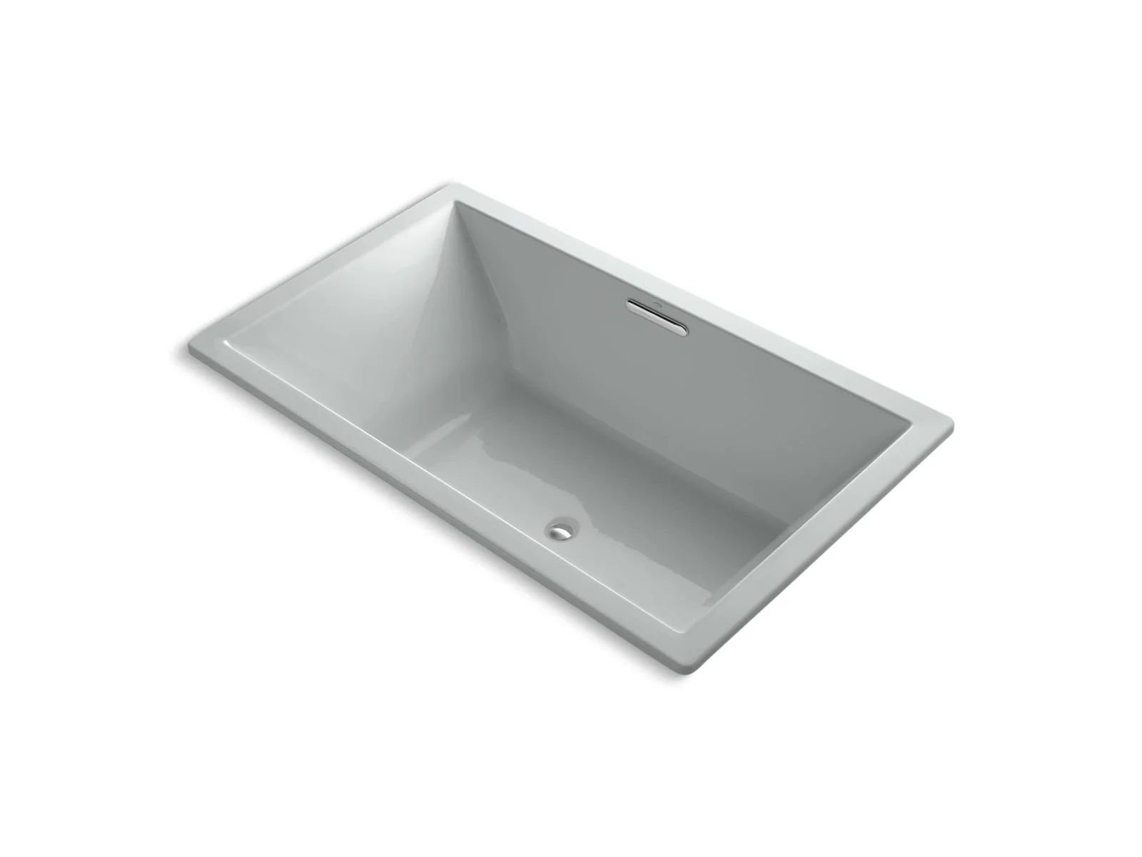KOHLER K-1137-W1 Underscore 72" x 42" drop-in bath with Bask heated surface - Image 4