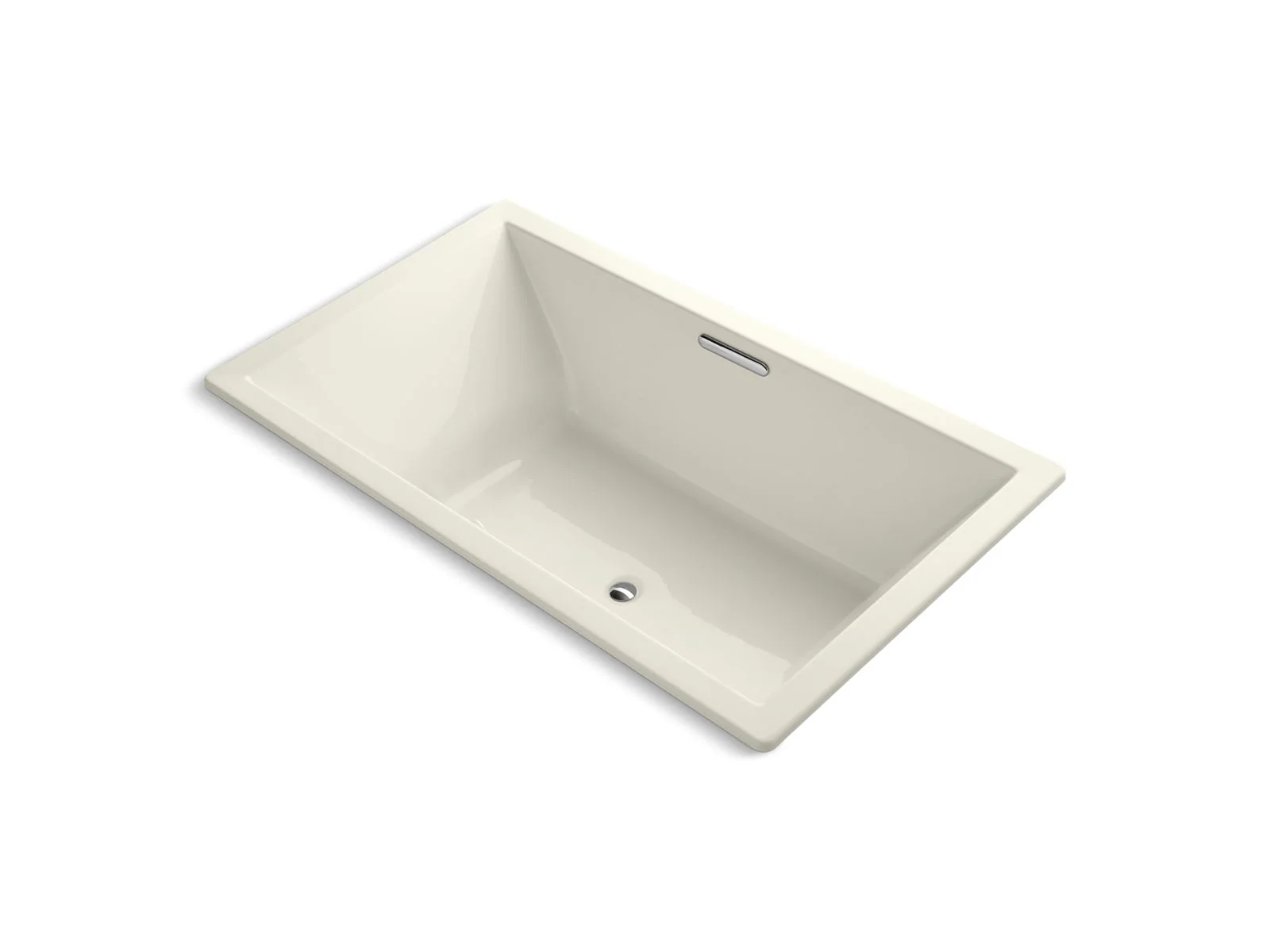 KOHLER K-1137-W1 Underscore 72" x 42" drop-in bath with Bask heated surface - Image 5