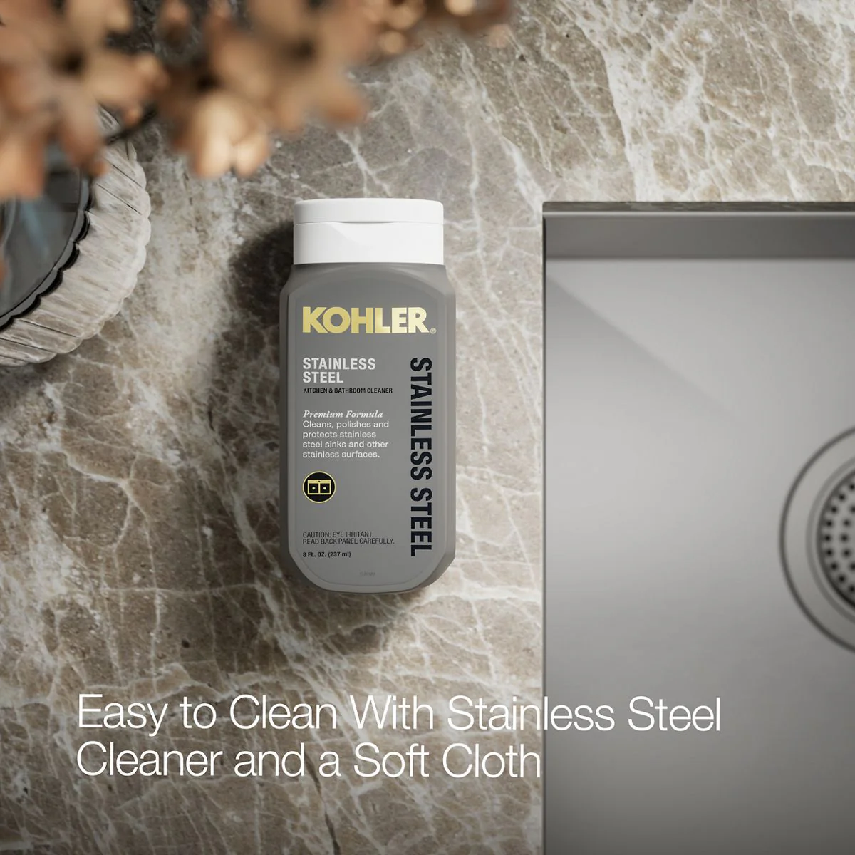 KOHLER K-3820-3 Vault 33" top-/undermount double-bowl kitchen sink - Image 4