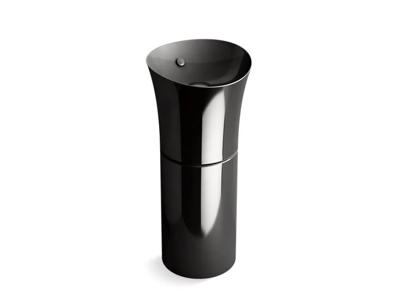 KOHLER K-20701 Veil 16" round pedestal bathroom sink - Image 2