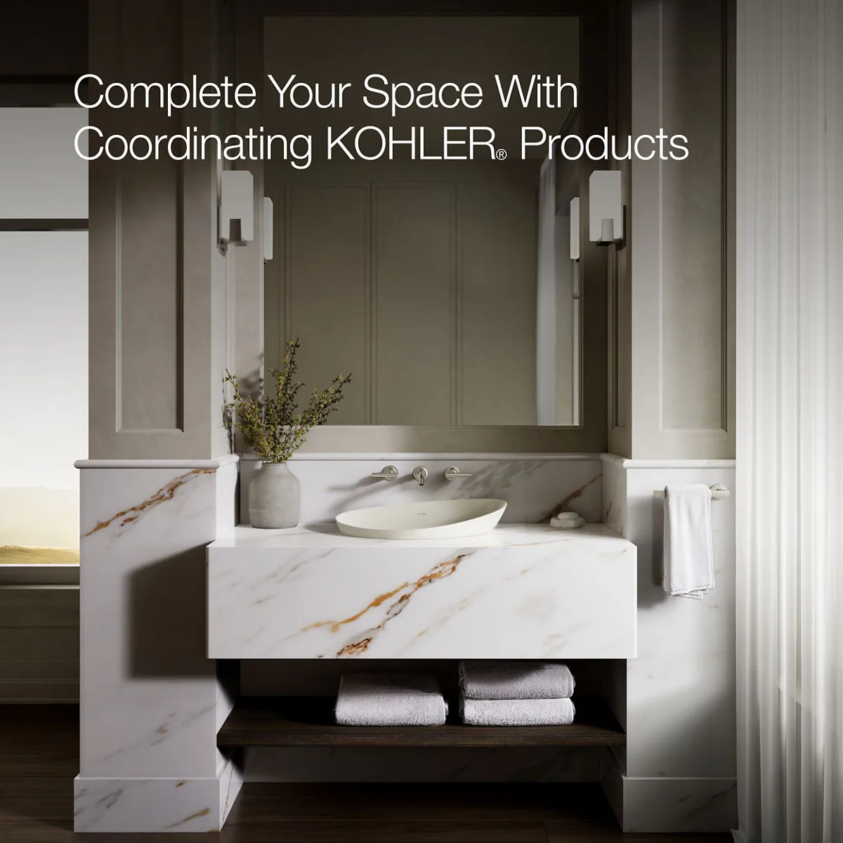 KOHLER K-20704-N Veil 21" oval vessel bathroom sink, no overflow - Image 7