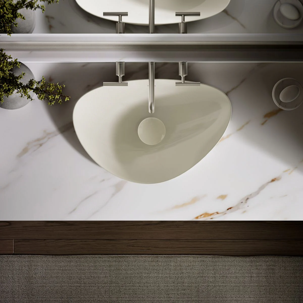 KOHLER K-20704-N Veil 21" oval vessel bathroom sink, no overflow - Image 8