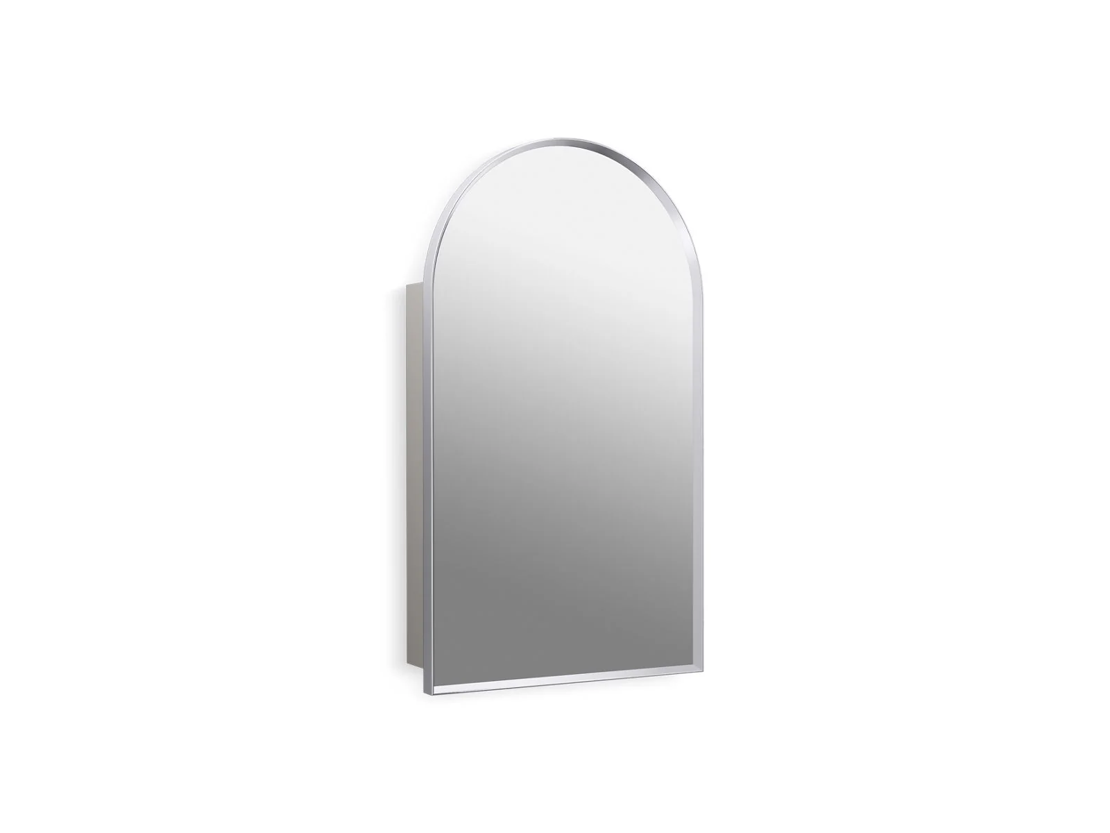 KOHLER K-36540 Verdera 20" x 34" arched framed medicine cabinet, left-hinged - Image 10
