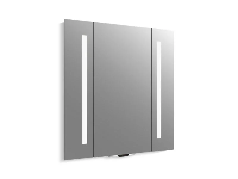 KOHLER K-99572-VLAN-NA Verdera voice lighted mirror with Amazon Alexa, 34" W x 33" H