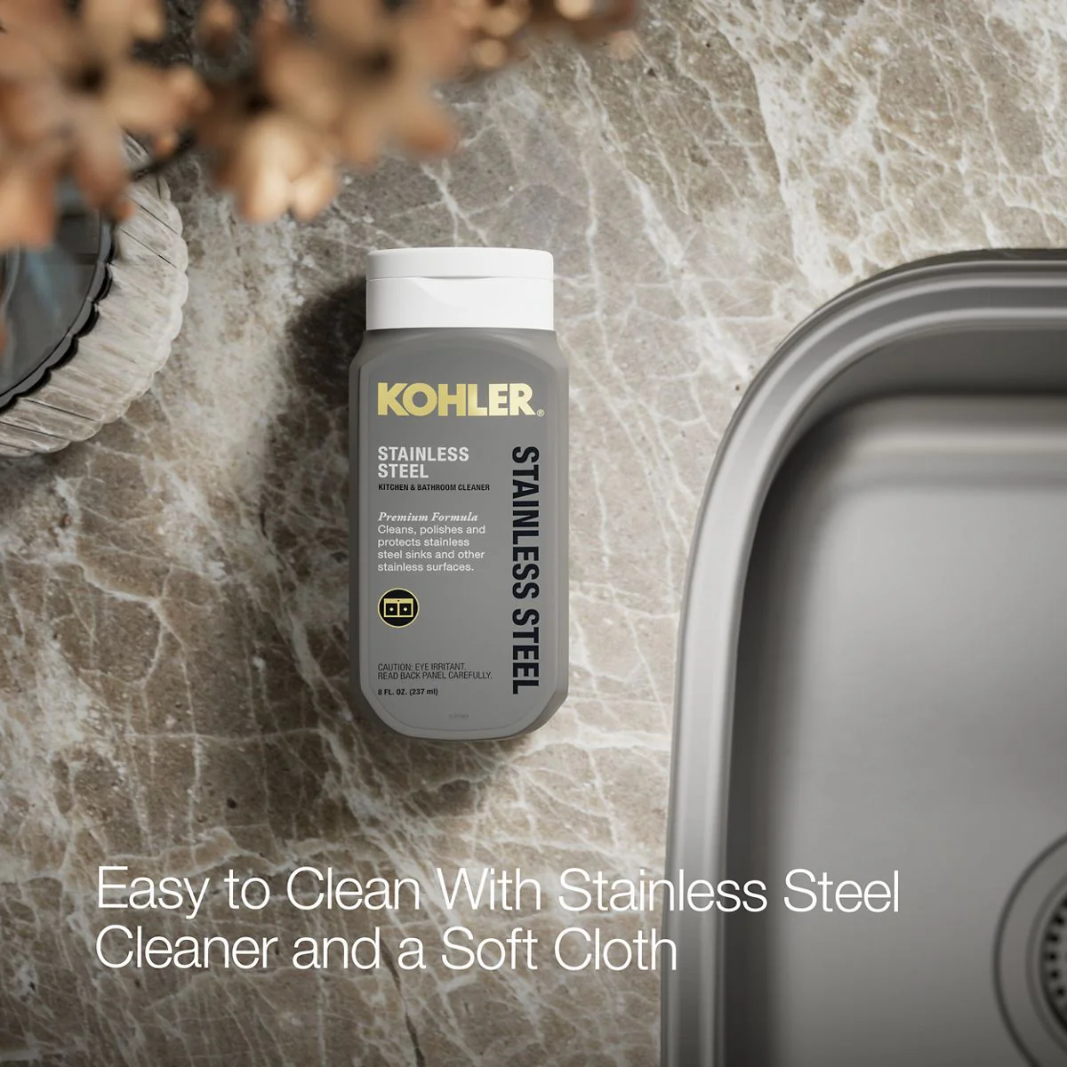 KOHLER K-75791-3 Verse 33" top-/undermount double-bowl kitchen sink - Image 6