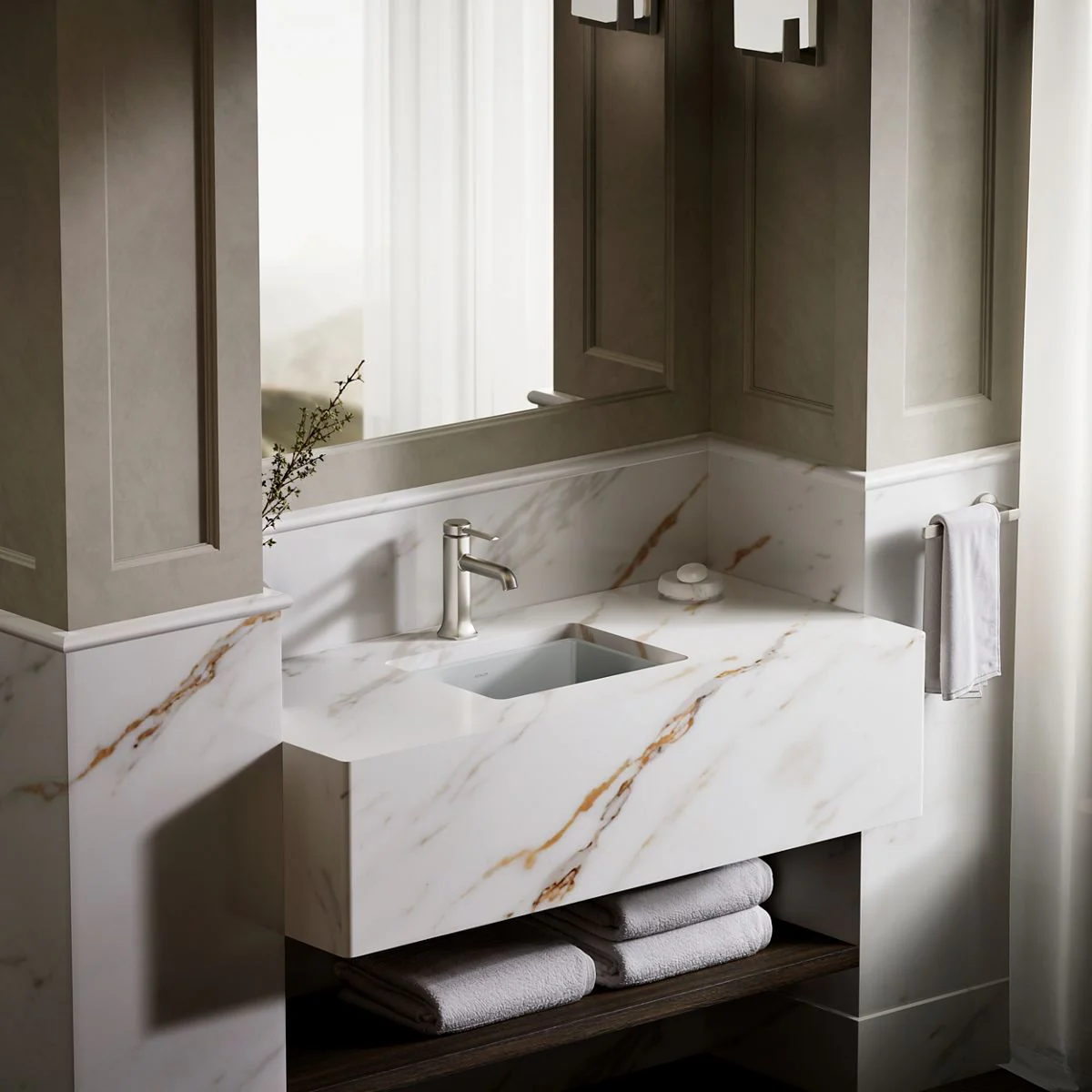 KOHLER K-8189 Verticyl 17" rectangular undermount bathroom sink - Image 20