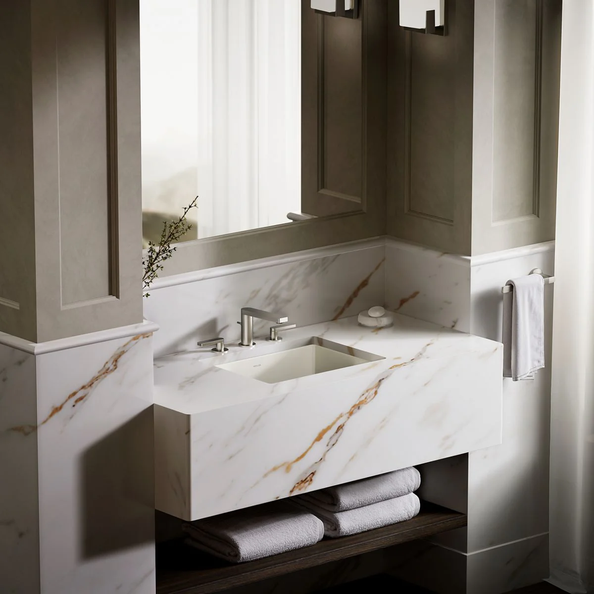 KOHLER K-2882 Verticyl 19-3/4" rectangular undermount bathroom sink - Image 17