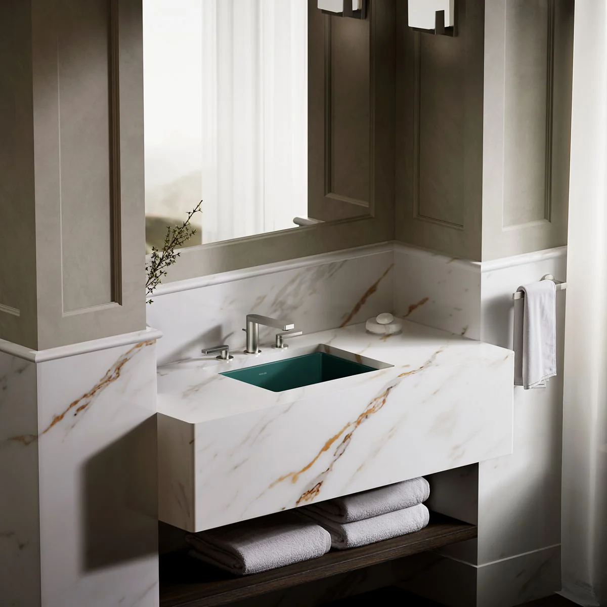 KOHLER K-2882 Verticyl 19-3/4" rectangular undermount bathroom sink - Image 37