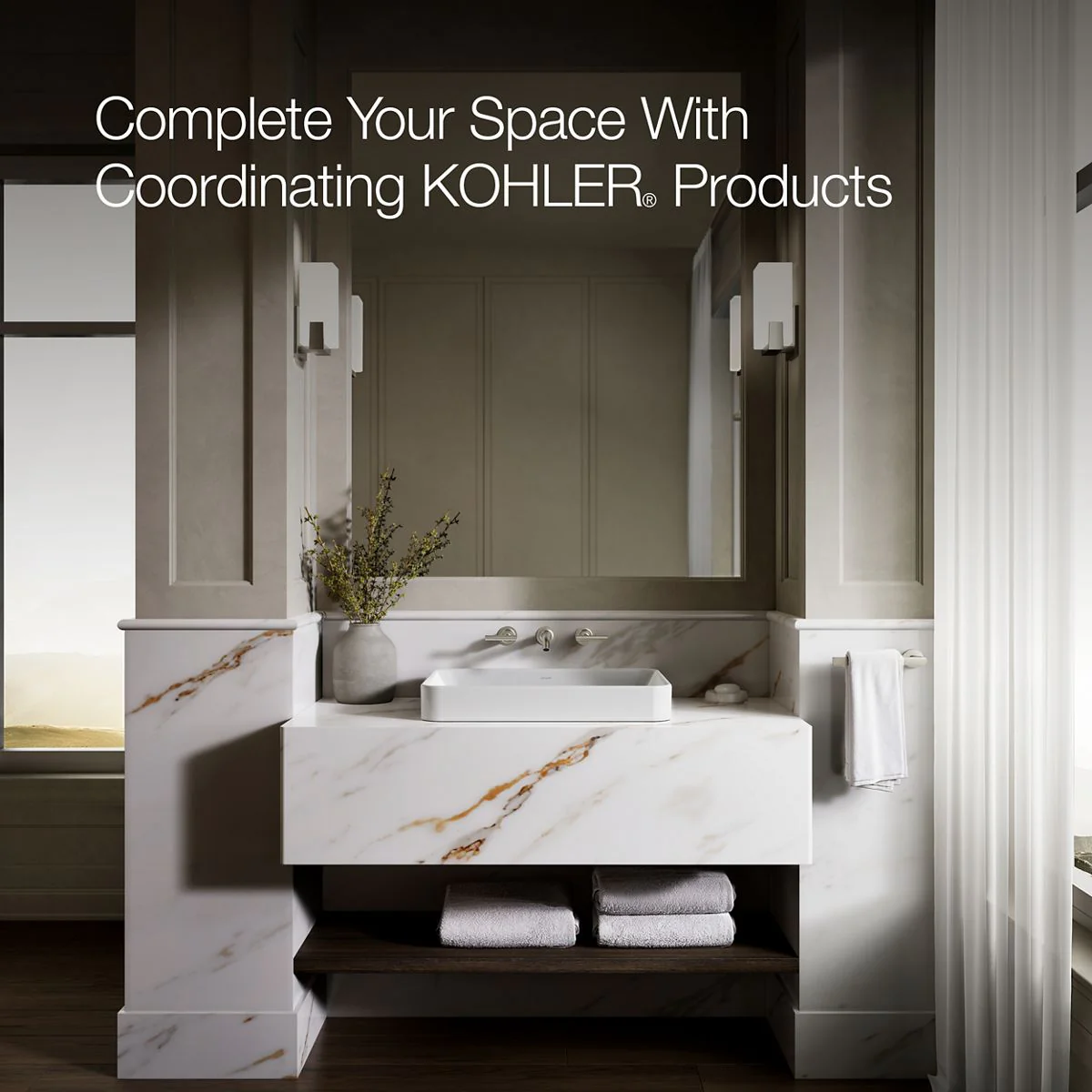 KOHLER K-5373 Vox 22-3/4" rectangular vessel bathroom sink - Image 12