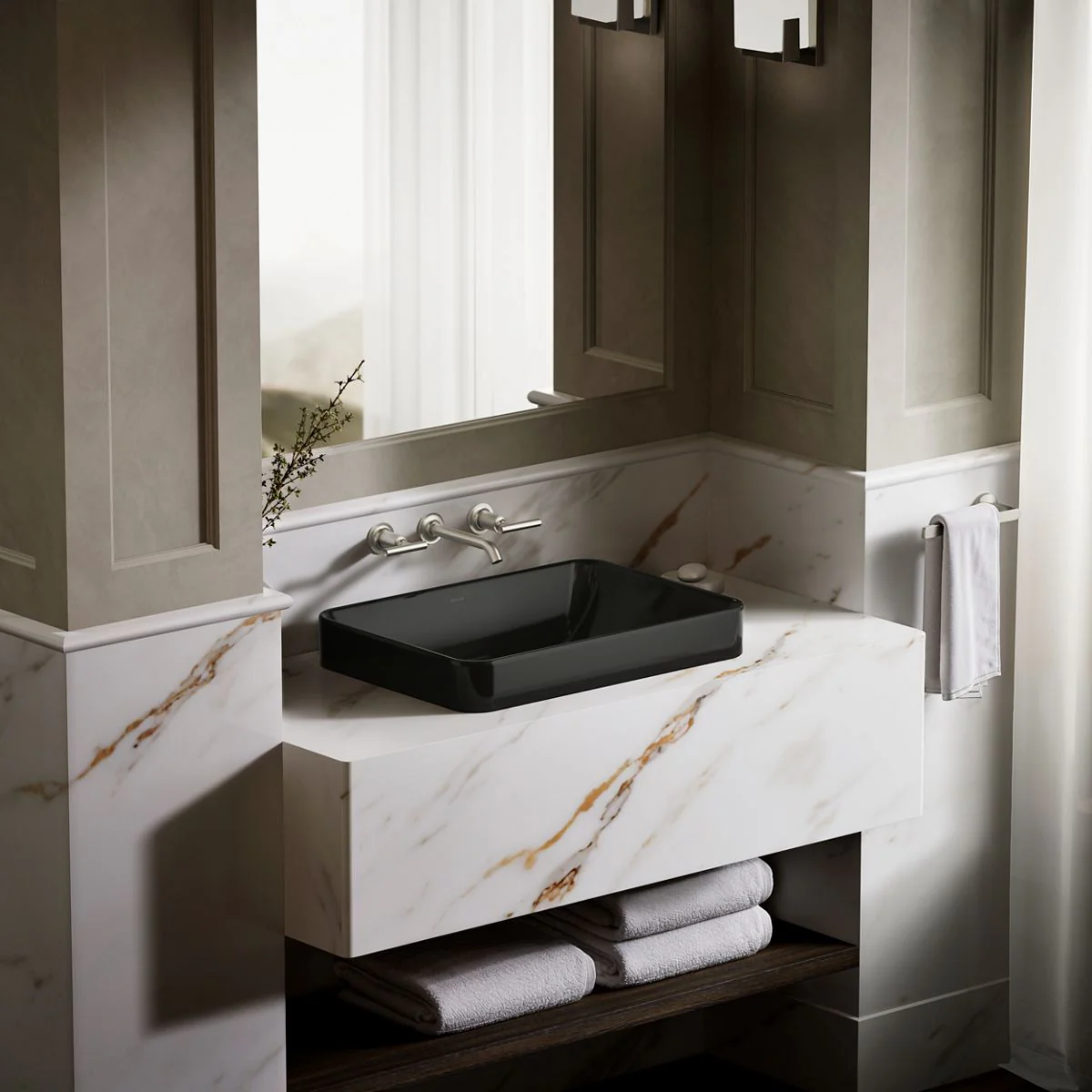 KOHLER K-5373 Vox 22-3/4" rectangular vessel bathroom sink - Image 6