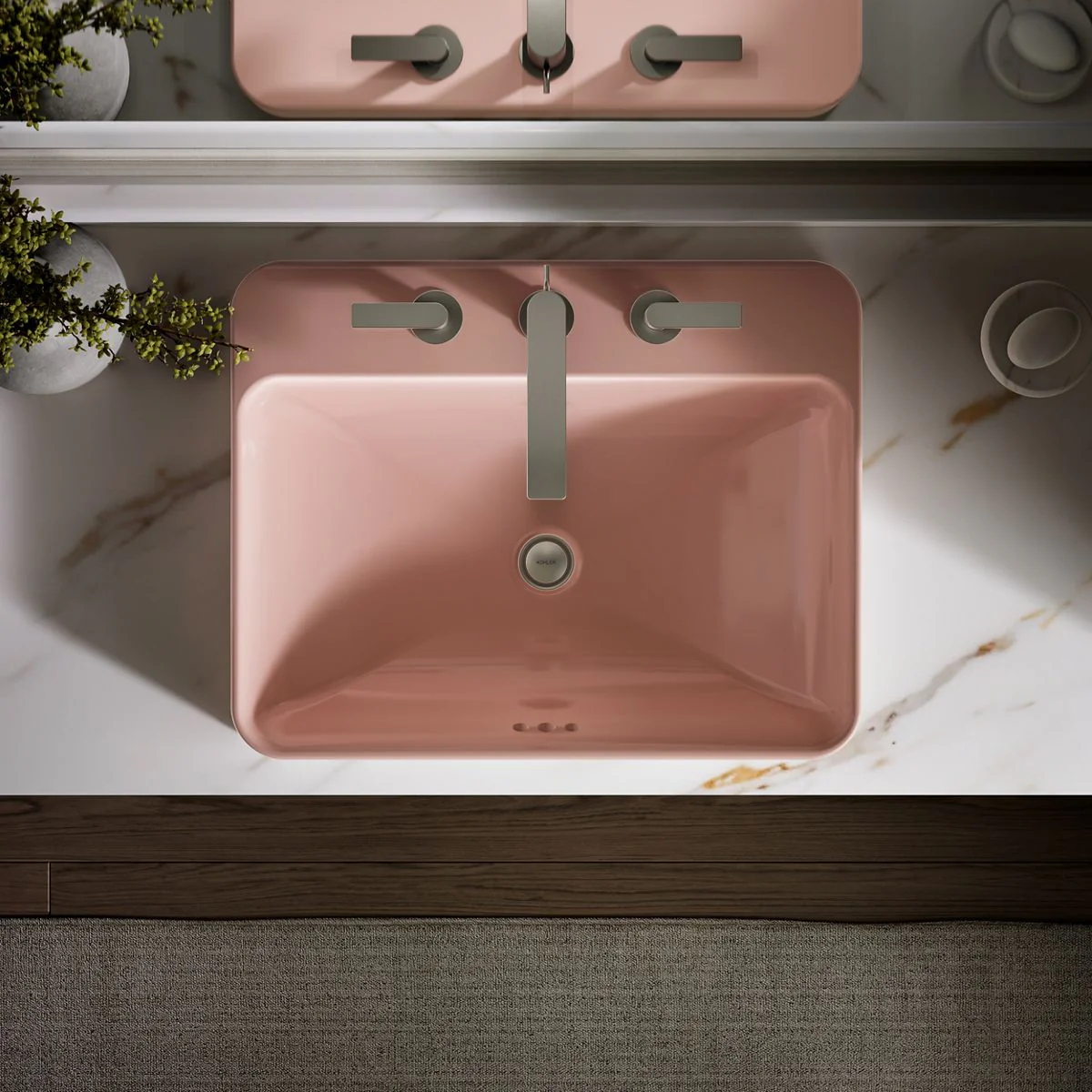KOHLER K-2660-8 Vox 23" rectangular vessel bathroom sink - Image 12