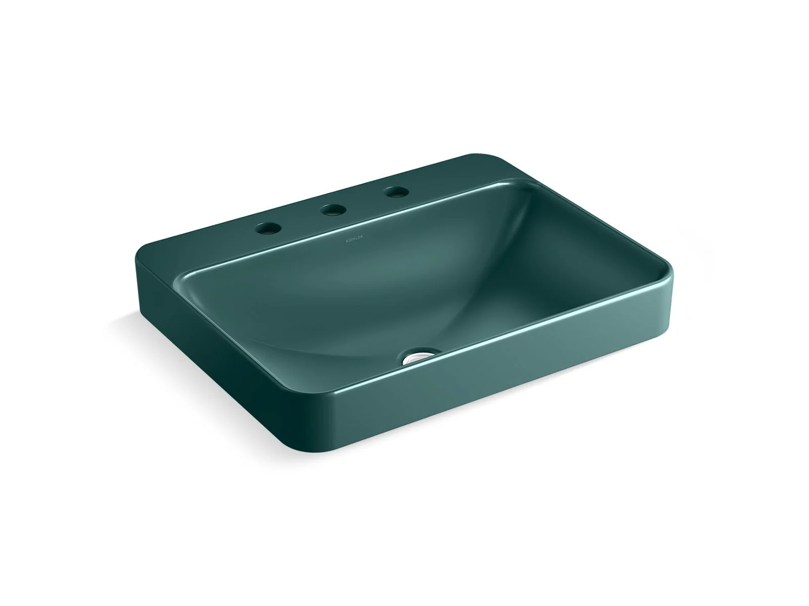 KOHLER K-2660-8 Vox 23" rectangular vessel bathroom sink - Image 2